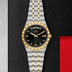 Tudor Royal 41mm Stainless Steel and Yellow Gold Diamond Automatic Men’s Watch