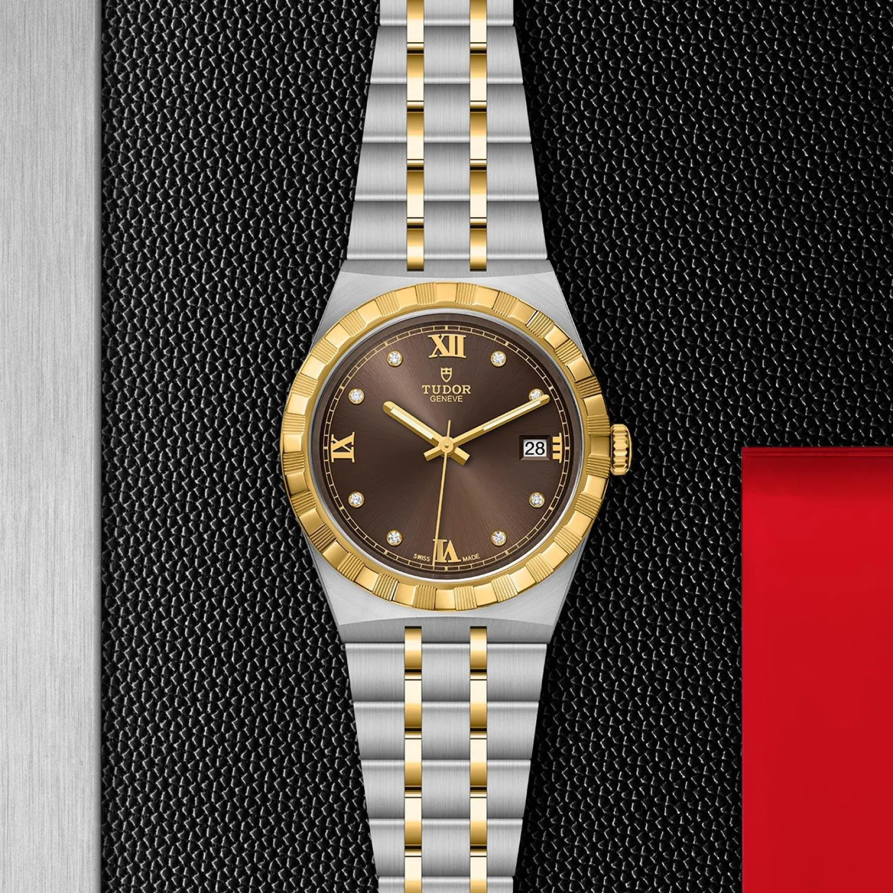 TUDOR Royal 38mm Stainless Steel and Yellow Gold Diamond Automatic Men’s Watch