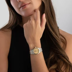 TUDOR Royal 28mm Stainless Steel and Yellow Gold Diamond Automatic Ladies Watch