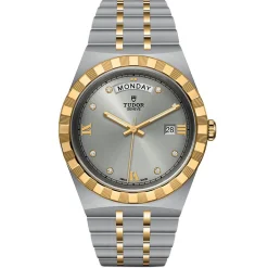 TUDOR Royal 41mm Stainless Steel and Yellow Gold Diamond Automatic Men’s Watch