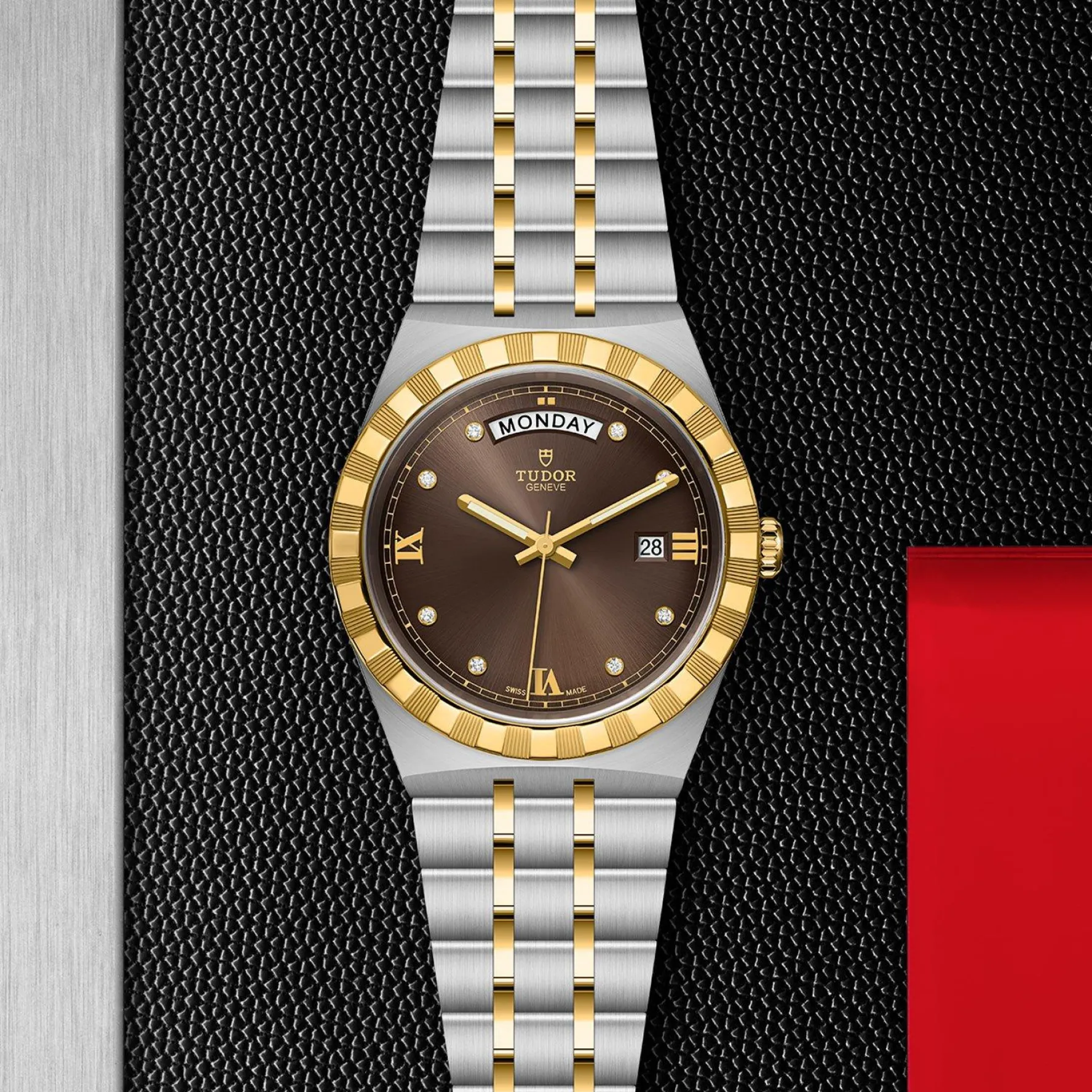 TUDOR Royal 41mm Stainless Steel and Yellow Gold Diamond Automatic Men’s Watch