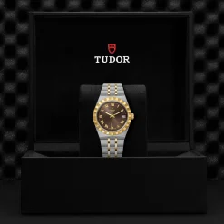 TUDOR Royal 34mm Stainless Steel and Yellow Gold Automatic Watch