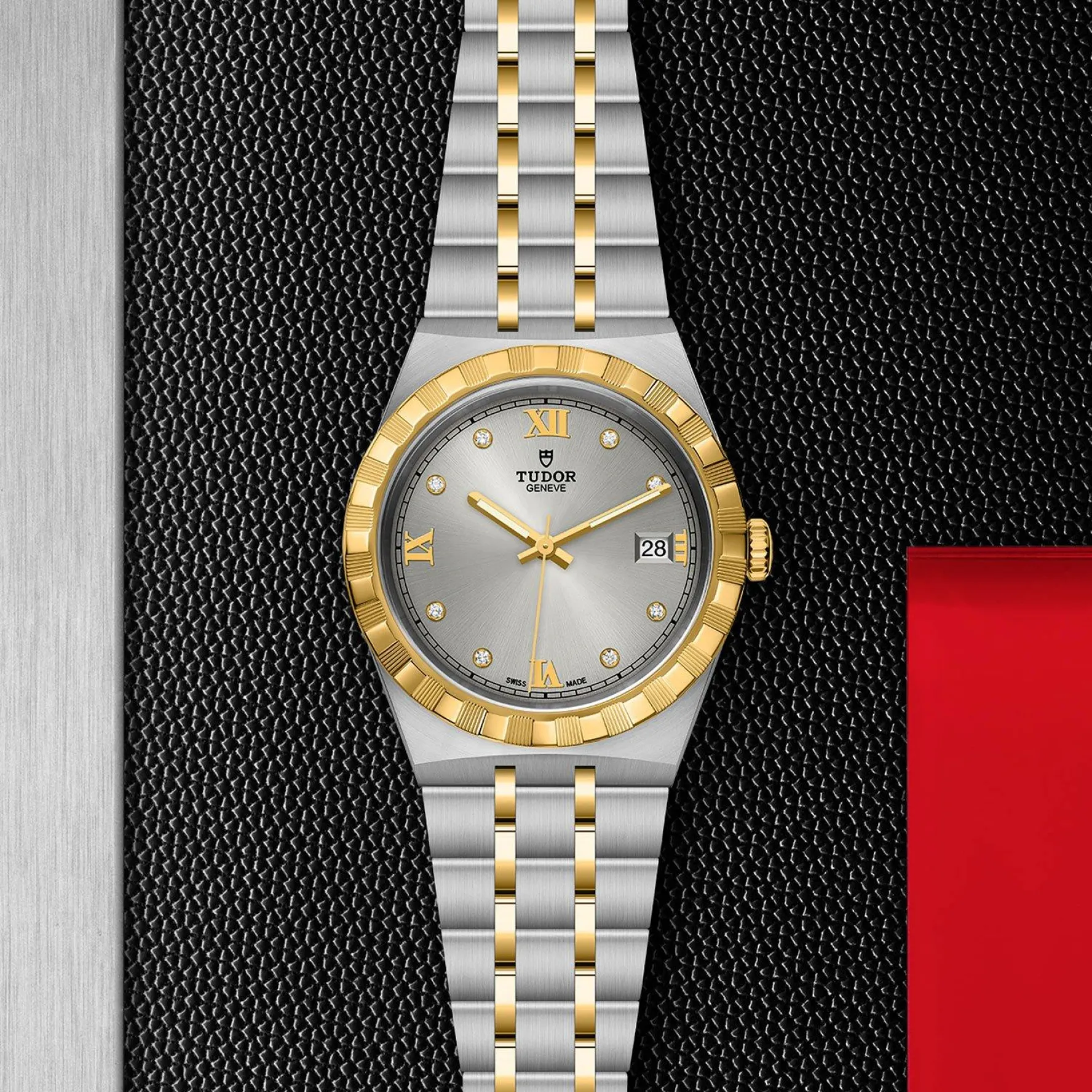 TUDOR Royal 38mm Stainless Steel and Yellow Gold Diamond Automatic Watch