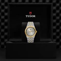 TUDOR Royal 38mm Stainless Steel and Yellow Gold Diamond Automatic Watch