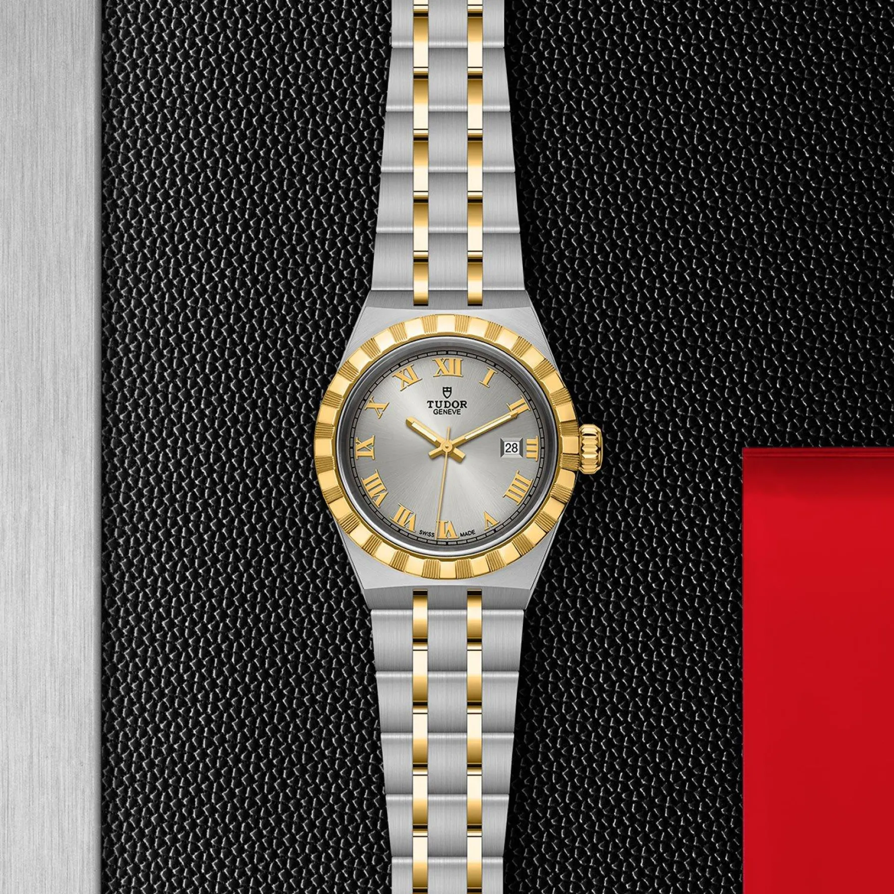 TUDOR Royal 28mm Stainless Steel and Yellow Gold Automatic Ladies Watch