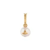 Vivienne Westwood Azul Yellow Gold Tone Pearl Men’s Earring