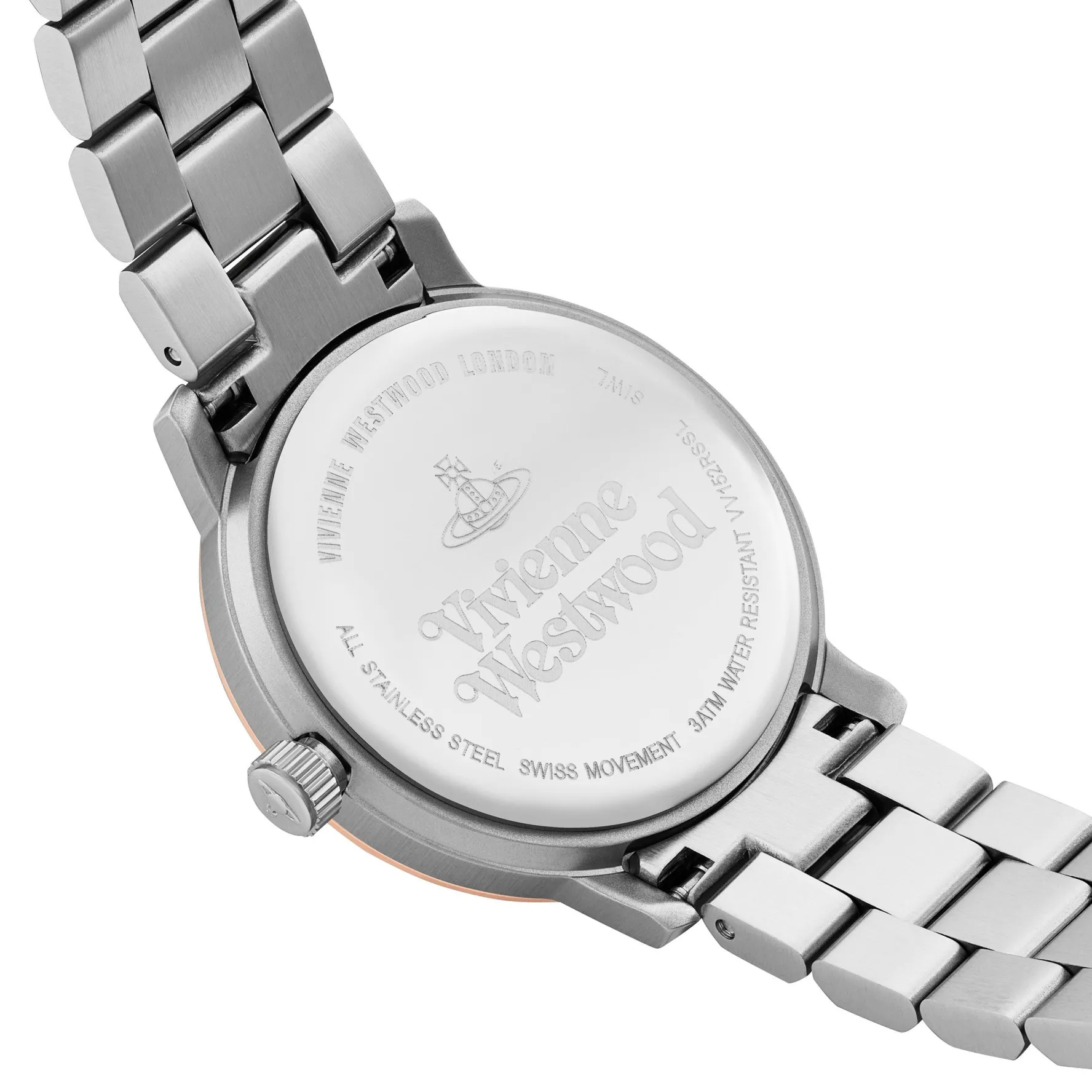 Vivienne Westwood Bloomsbury 35mm Stainless Steel and Rose Gold Tone Ladies Watch