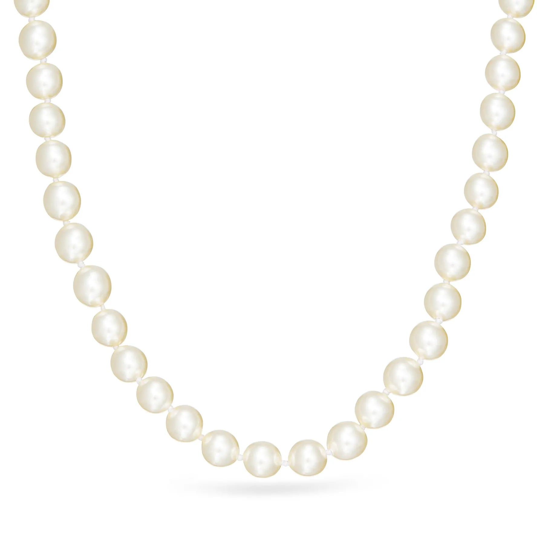 Vivienne Westwood Cubic Zirconia Pearl Necklace
