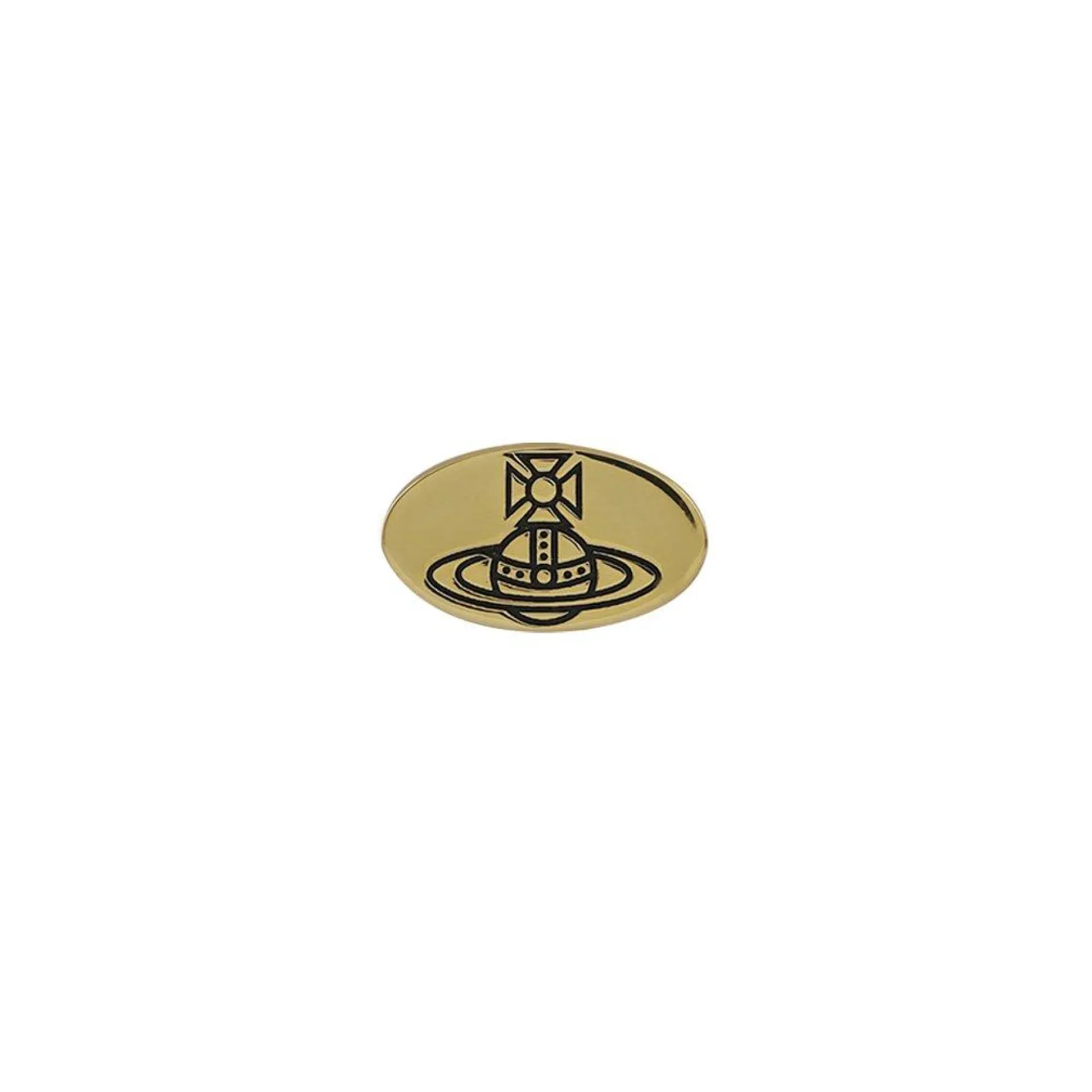Vivienne Westwood Gold Tone Tag Men’s Earring