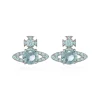 Vivienne Westwood Ismene Silver Cubic Zirconia Stud Earrings