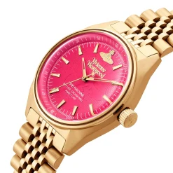 Vivienne Westwood Lady Sydenham 39mm Yellow Gold Tone Ladies Watch