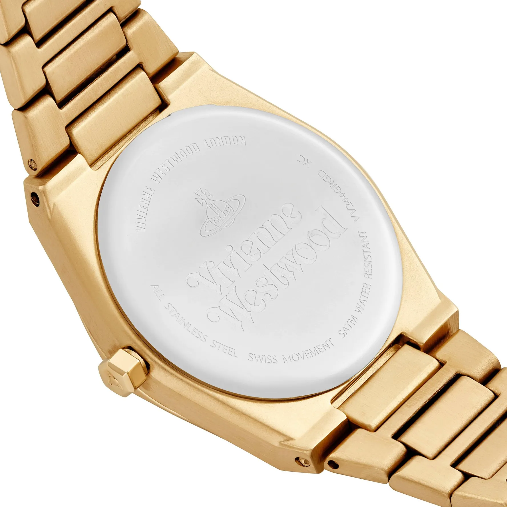Vivienne Westwood Limehouse 34mm Yellow Gold Tone Ladies Watch