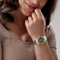 Vivienne Westwood Limehouse 34mm Yellow Gold Tone Ladies Watch