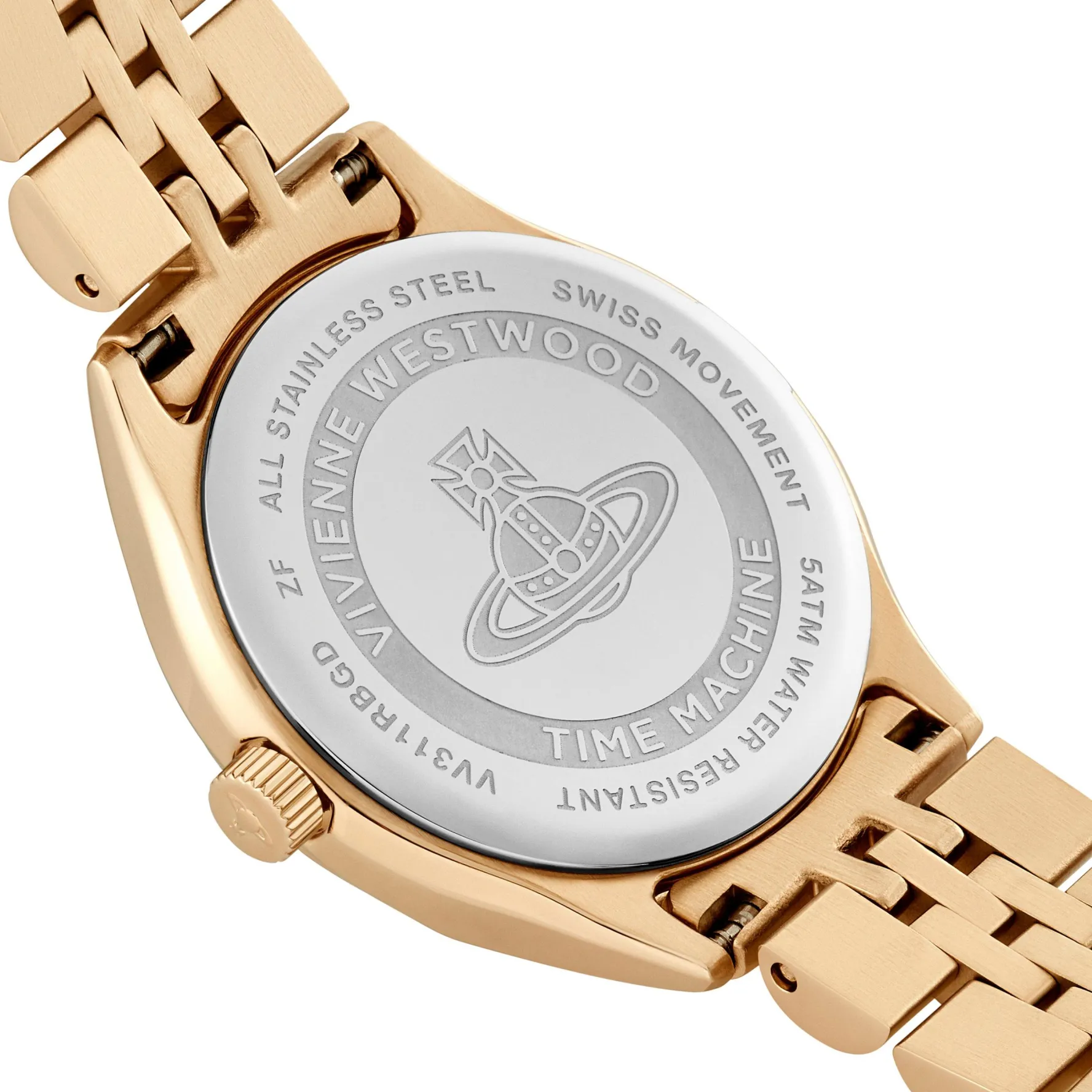 Vivienne Westwood Little Camberwell 29mm Yellow Gold Tone Ladies Watch