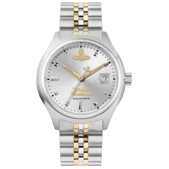 Vivienne Westwood Little Camberwell 29mm Stainless Steel and Yellow Gold Tone Ladies Watch