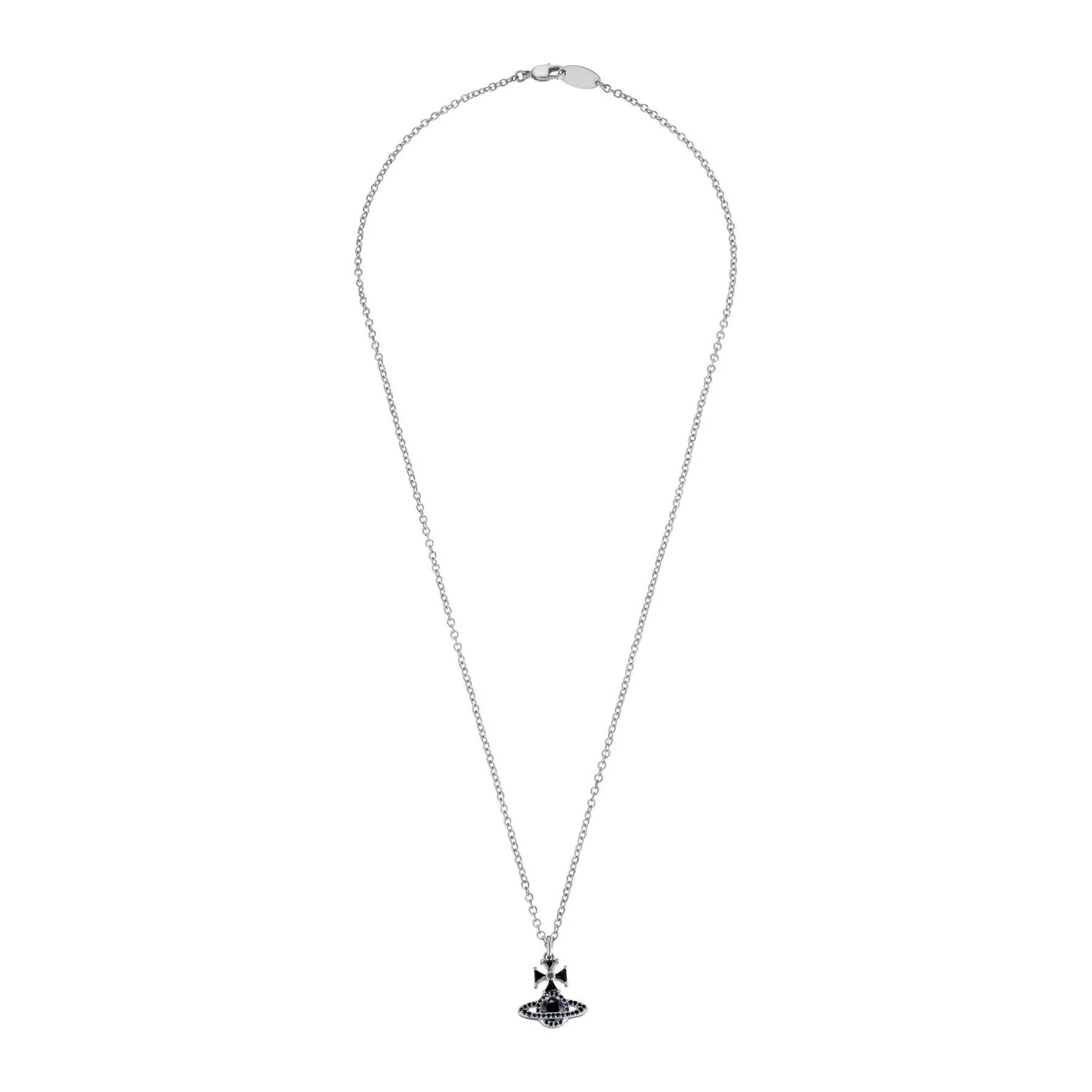 Vivienne Westwood Mila Black Cubic Zirconia Men’s Pendant