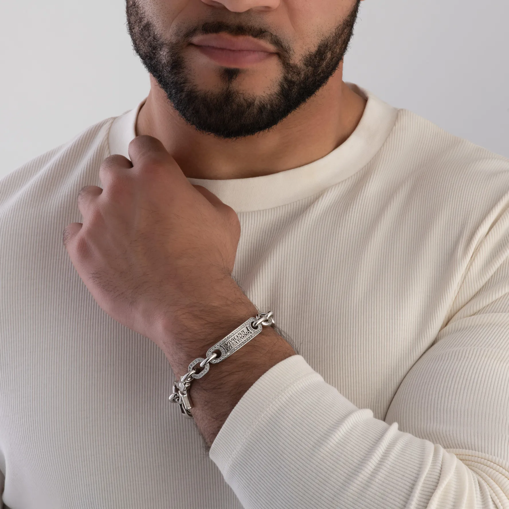 Vivienne Westwood Silver Men’s Bracelet