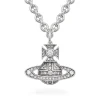 Vivienne Westwood Silver Cubic Zirconia Necklace