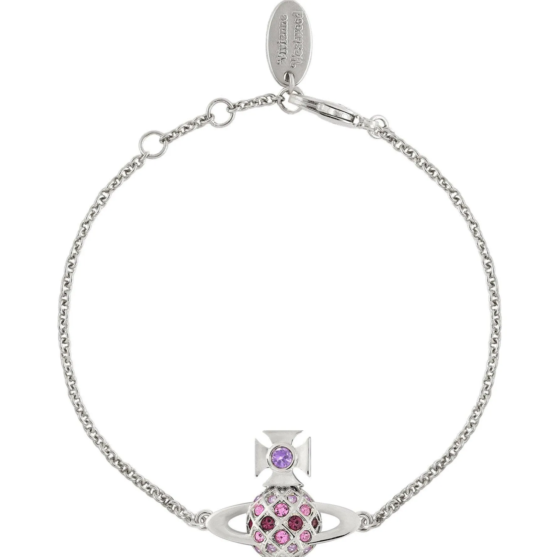 Vivienne Westwood Silver Crystal Bracelet