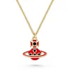 Vivienne Westwood Sylvana Yellow Gold Tone Pendant