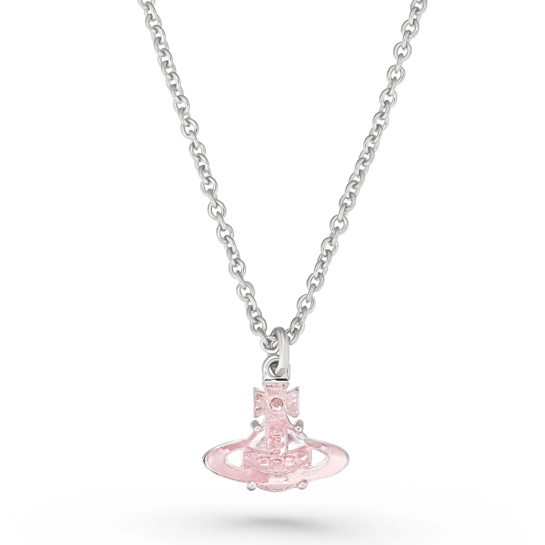 Vivienne Westwood Tammy Pink Cubic Zirconia Pendant