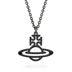 Vivienne Westwood Trudy Silver Cubic Zirconia Pendant