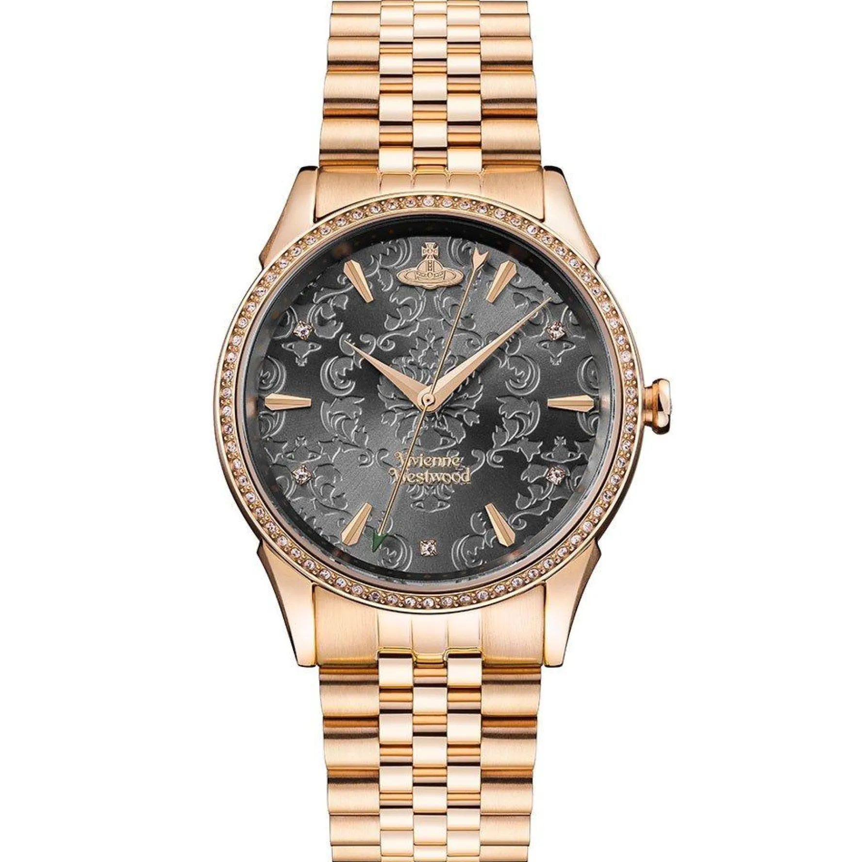 Vivienne Westwood Wallace 37mm Rose Gold Tone Ladies Watch