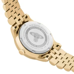 Vivienne Westwood Wallace 32mm Yellow Gold Tone Crystal Ladies Watch