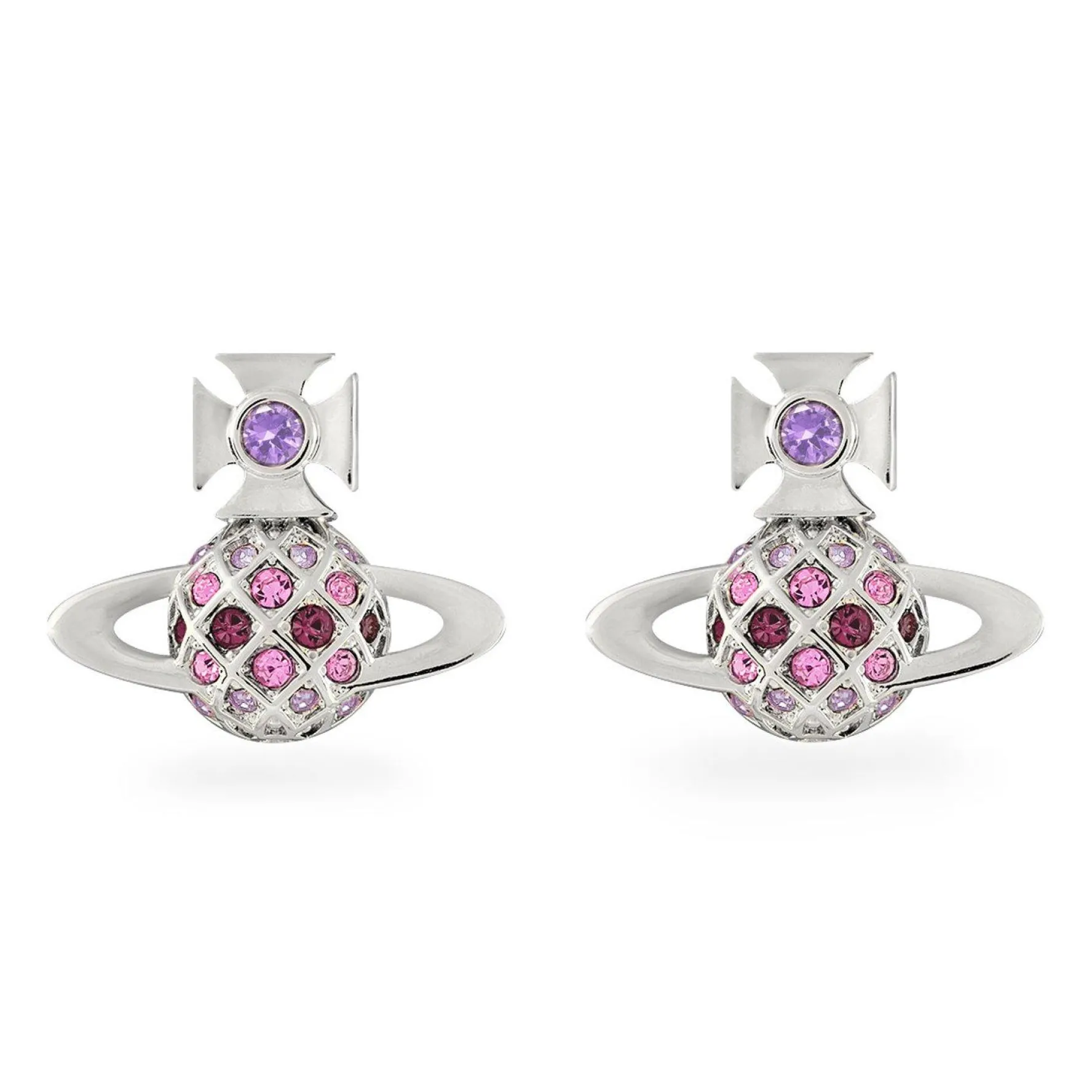 Vivienne Westwood Willa Cubic Zirconia Stud Earrings