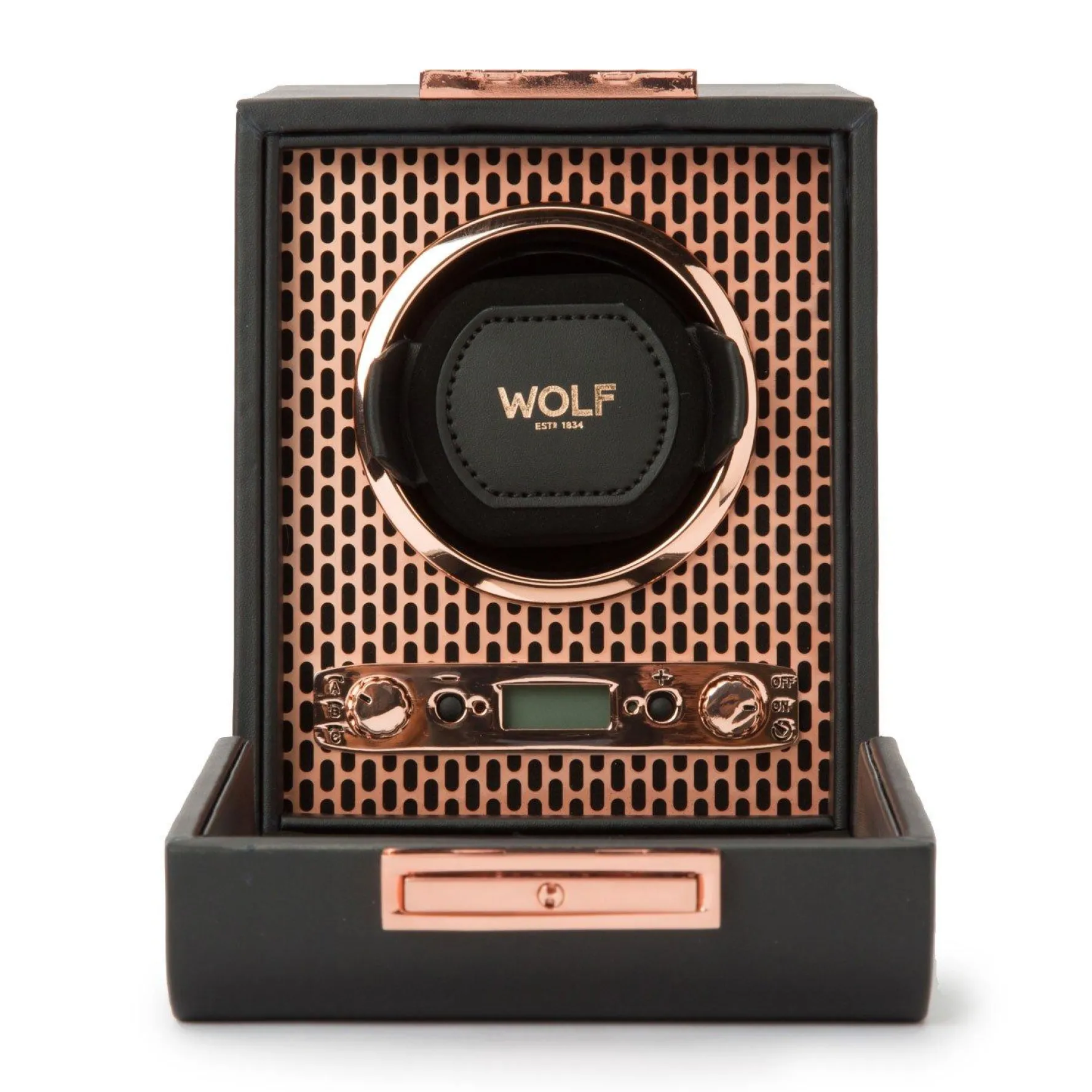 WOLF Axis Rose Single Watch Winder