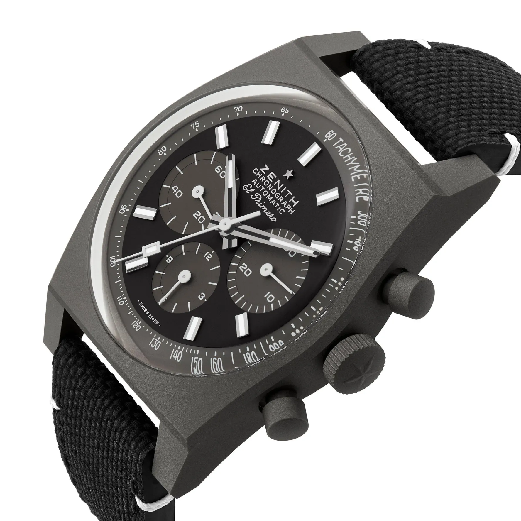 ZENITH Chronomaster Revival Shadow 37mm Titanium Automatic Watch