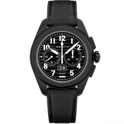 ZENITH Pilot Big Date Flyback 40mm Ceramic Chronograph Automatic Watch